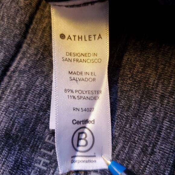 Athleta Women's Size M Altitude Tight in Polartec Power Stretch Gray 486200 - Picture 8 of 8